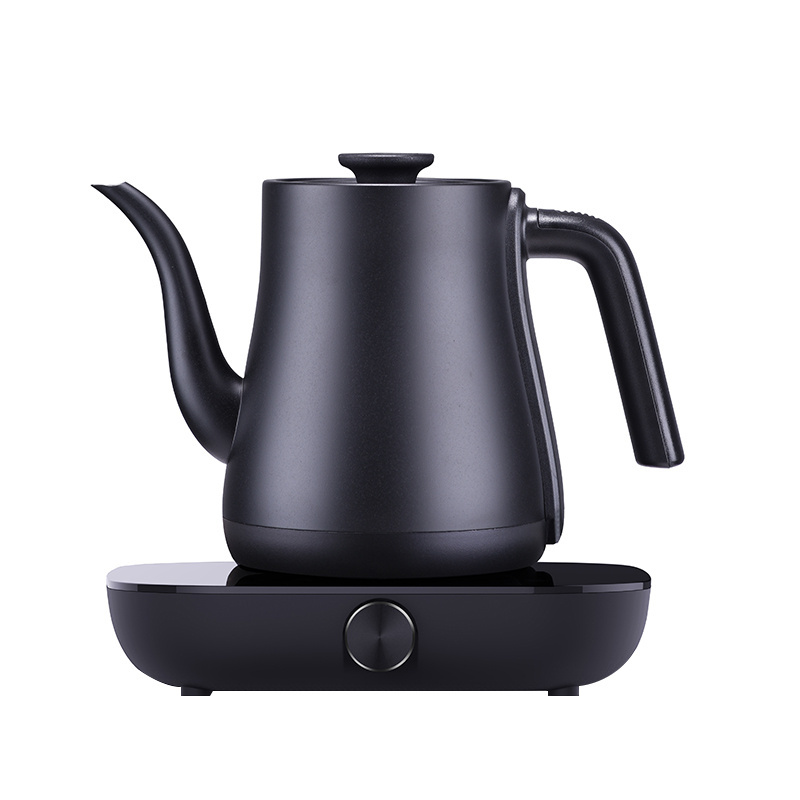 1.0L Gooseneck electric kettle with temperature control 316 food grade stainless steel OEM samovar and coffee electric kettle