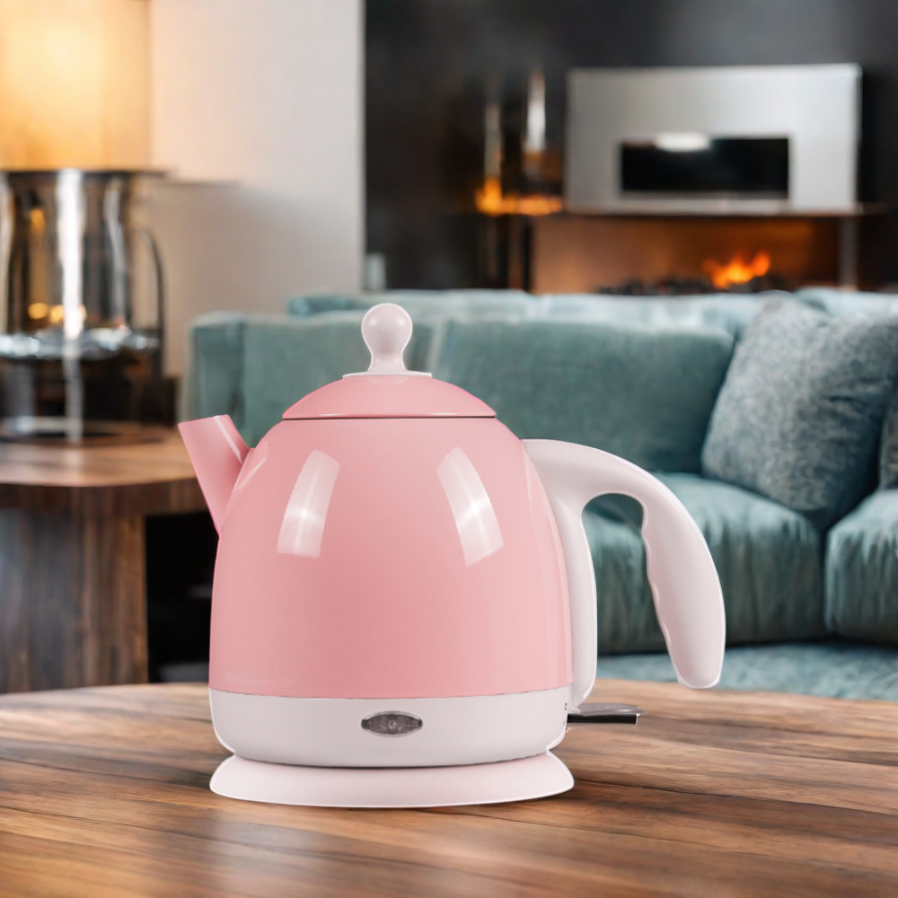 Portable Electric Tea Kettle 304 Stainless Steel Water Boiler Insulated Electric Kettle for Boiling Water