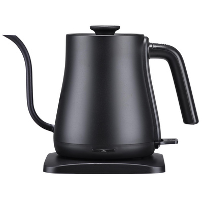 Mechanical control 360 degree cordless 1.0L swan neck electric kettle Stainless steel mini samovar electric kettle