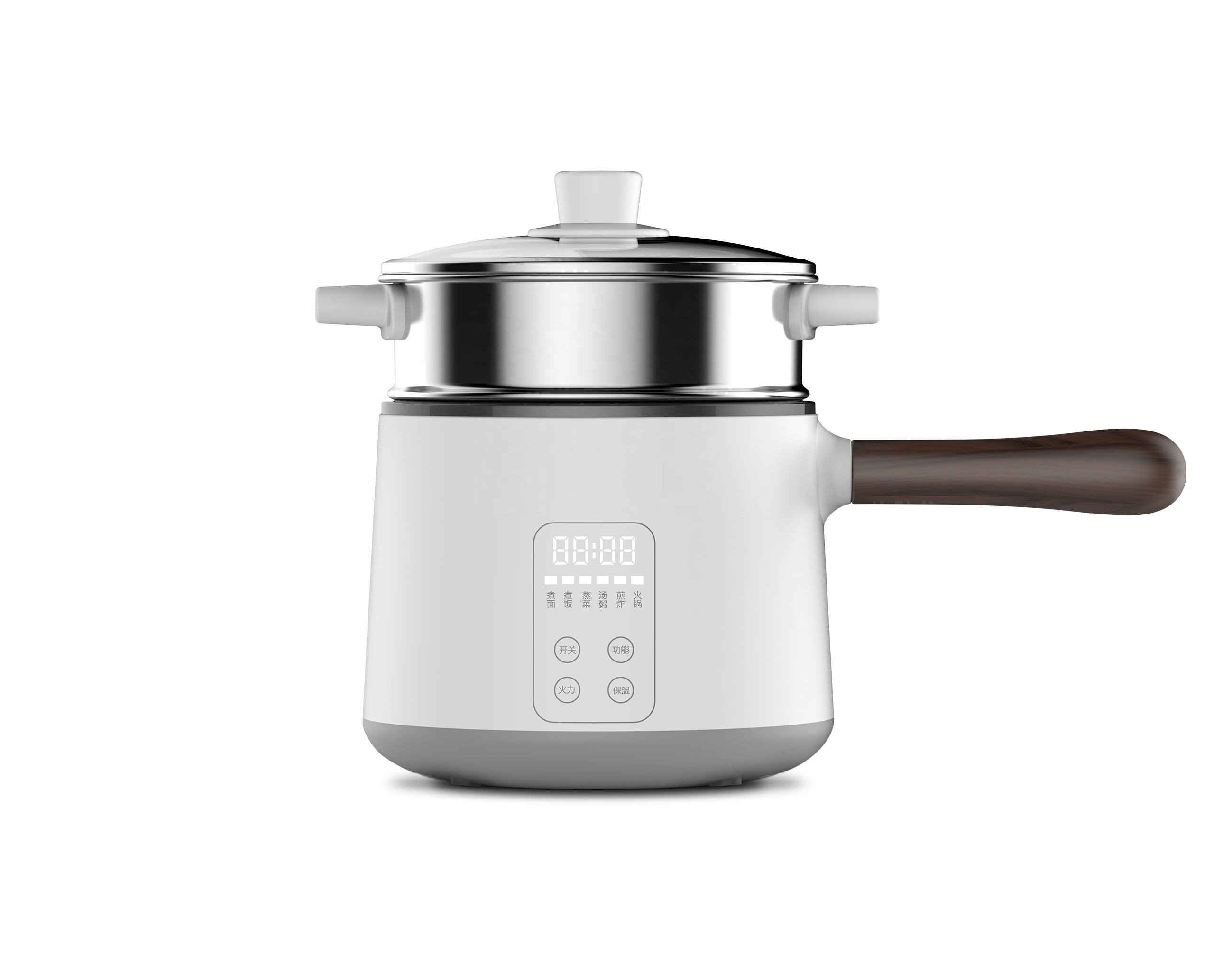 Can be steamed vegetables can be stirfried vegetables can cook rice multi-functional electric boiling pots