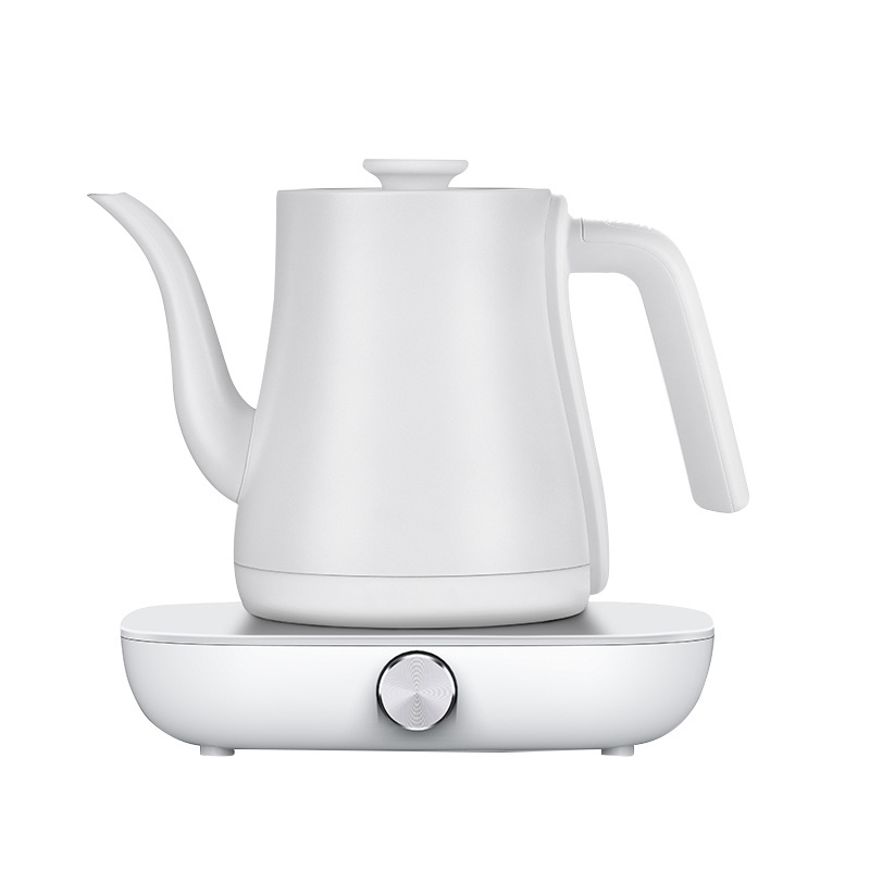 1.0L Gooseneck electric kettle with temperature control 316 food grade stainless steel OEM samovar and coffee electric kettle