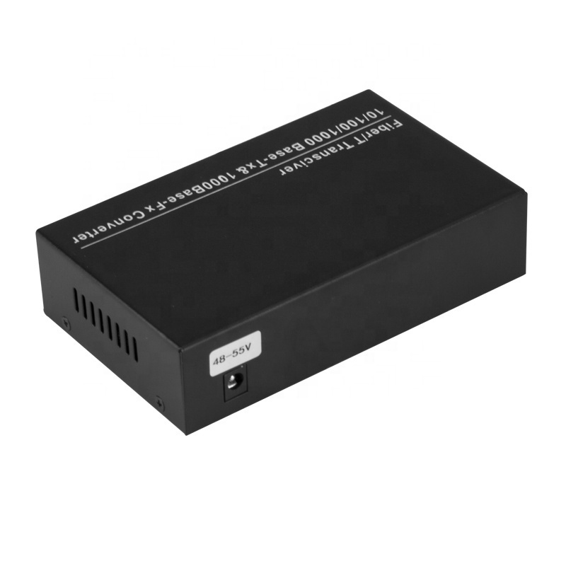 OEM 4 Port POE Fiber Optic Switch + 2 Port 1000M Fiber Media Converter