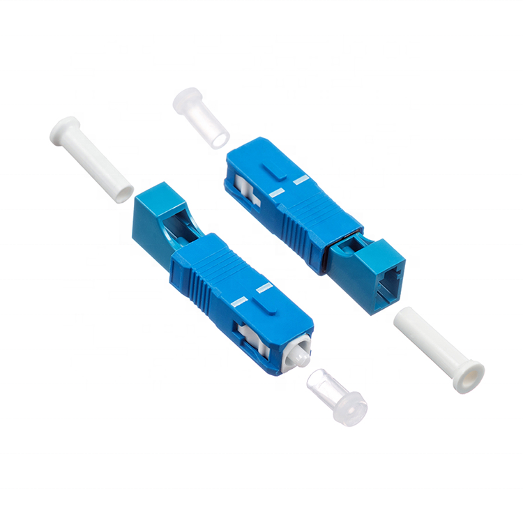 SC to LC Fiber Optic Adapter SC-LC Hybrid Fiber Optical Adapter