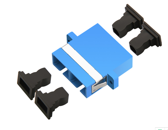 Multimode Duplex SC/UPC Adapter Fiber Optic Flange SC-SC Flange Coupler