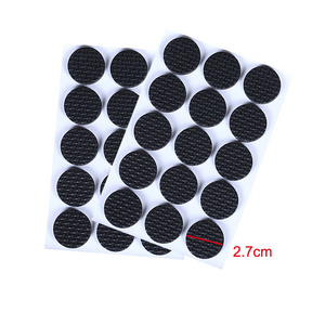 High quality Black Non-Slip eva self adhesive floor protector chair foot pad bar table leg padding