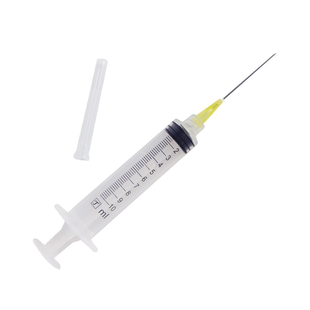 Wholesale 1ml 5ml 10ml 20ml vaccine injection disposable syringe with needle