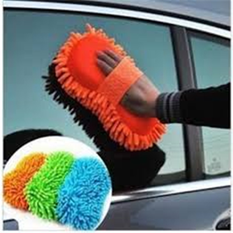 Car Washing Sponge Microfiber Chenille Sponge Towel Duster