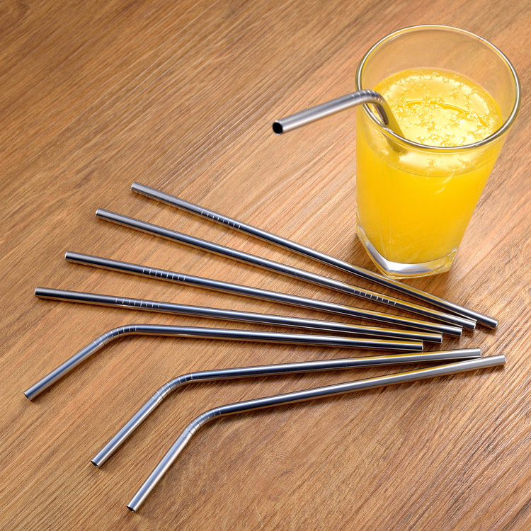 Reusable Drinking Straw Metal  Stainless Steel Straw