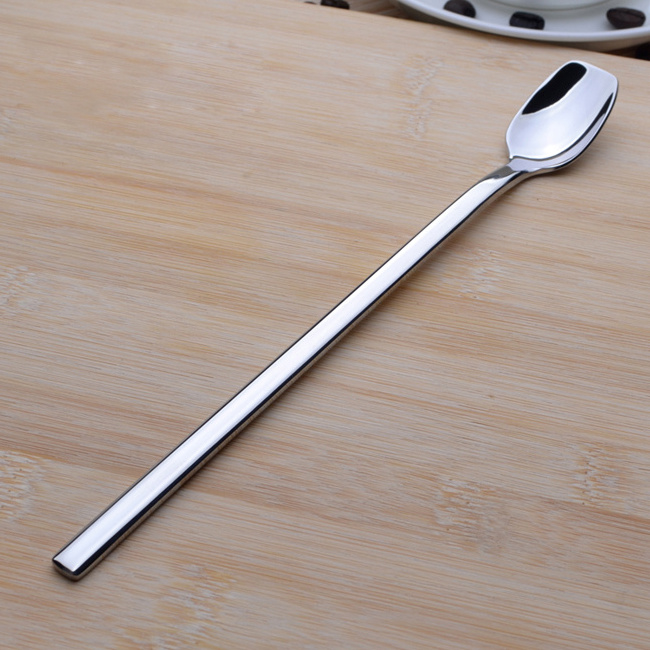 Free Sample Stainless Steel Long Coffee Spoon