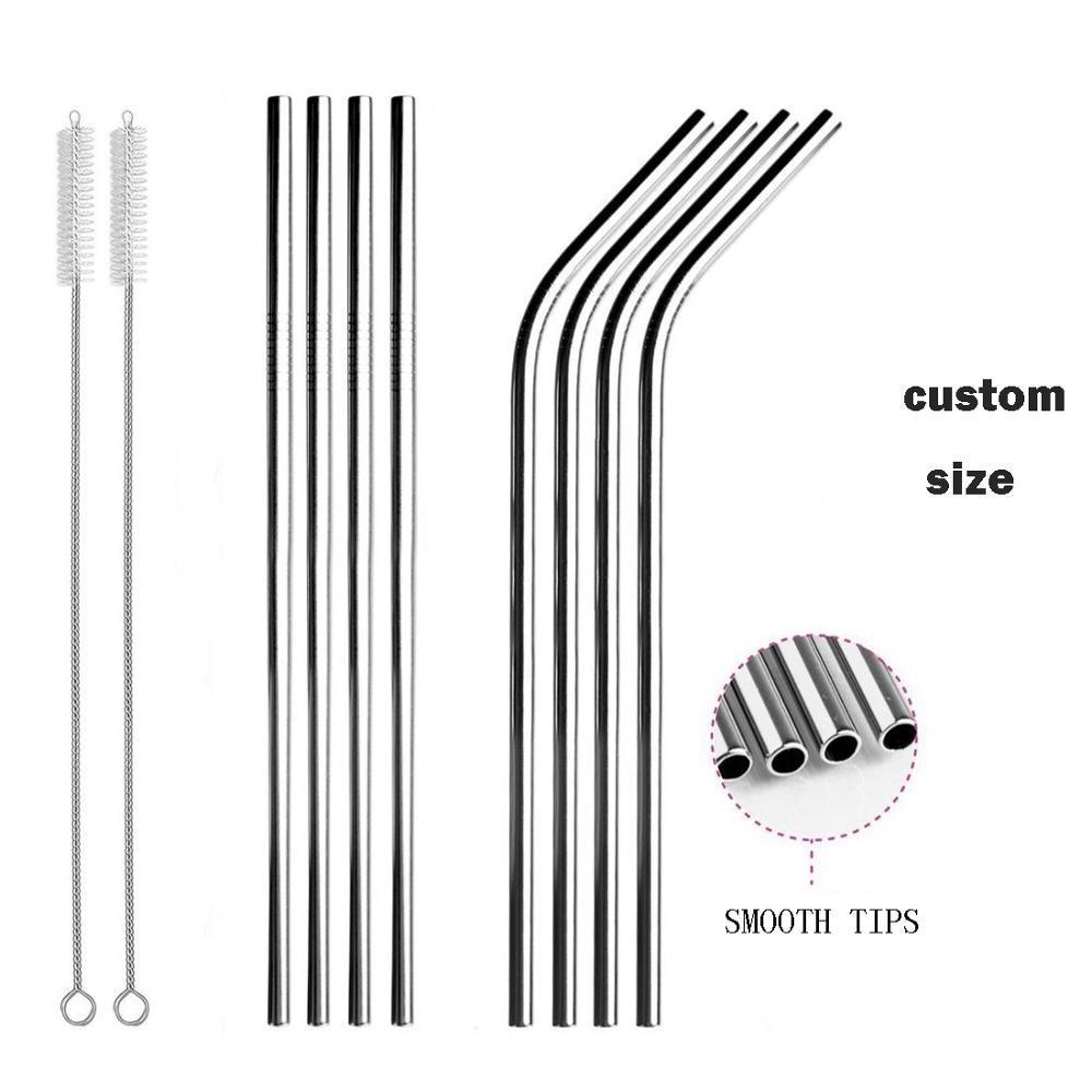 Reusable Drinking Straw Metal  Stainless Steel Straw