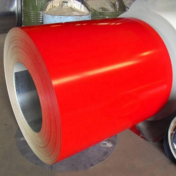 High quality Prepainted GI steel coil PPGI PPGL color coated galvanized steel sheet in coil