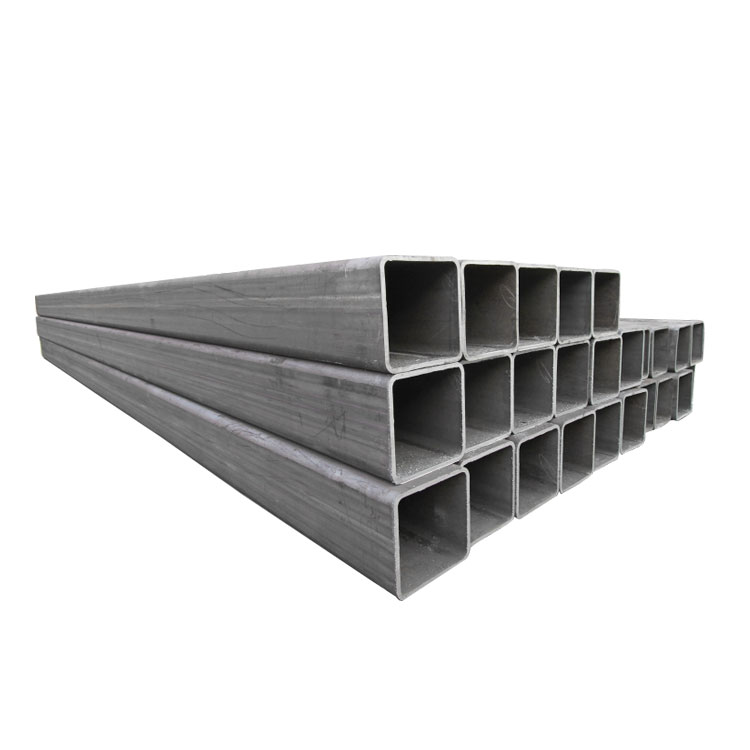 Mild Carbon Low Carbon Square Galvanized Structural Erw Rectangular Steel Pipe 25*50 Pre Hollow Section Iron Price Per Ton