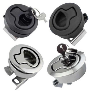 Marine boat accessories grade flush pull cam lift handle hatch latch turning lock