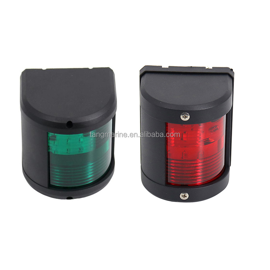 High quality marine hardware plastic led navigation lights solar rocker switch panel