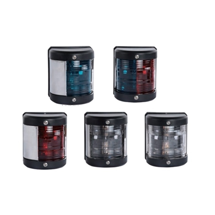 High quality marine hardware plastic led navigation lights solar rocker switch panel