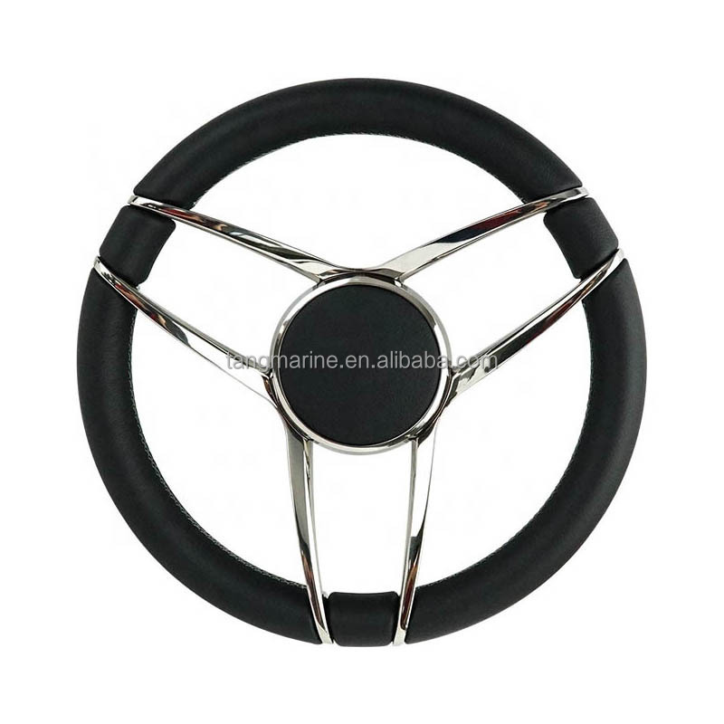 Boat Marine 316 Stainless Steel High Quality Ship Steering Wheel For Sale