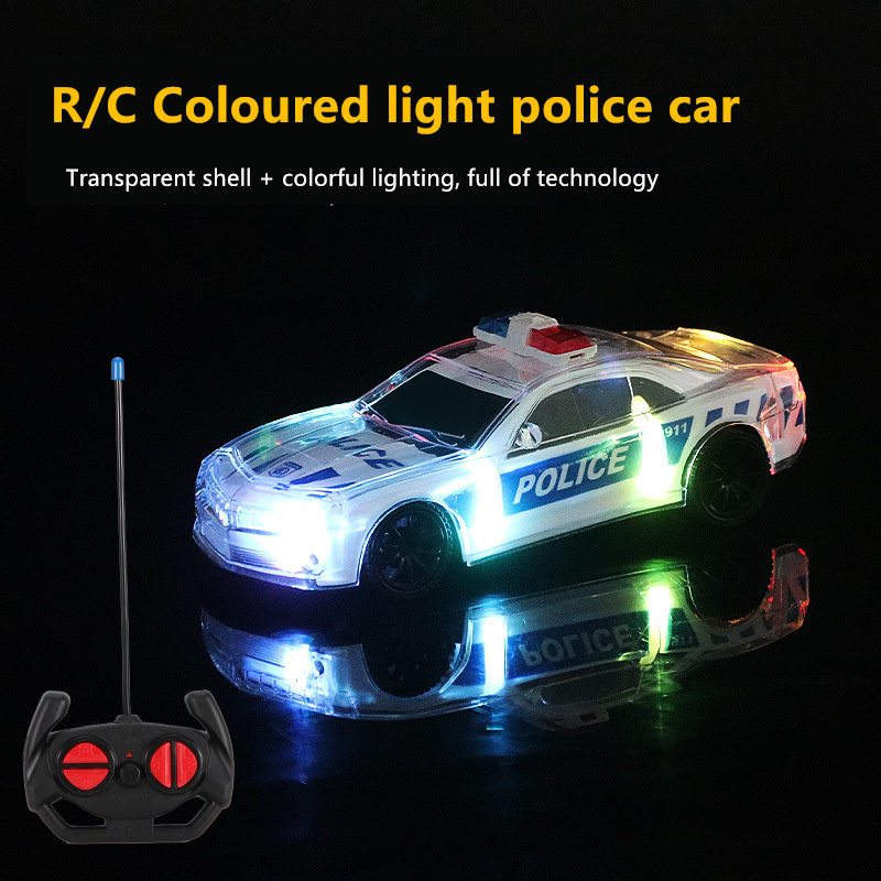 Ferrari RC toy car Chevrolet lamborghinicar for children racing model 1:24 colorful lighting supercar remote control police car