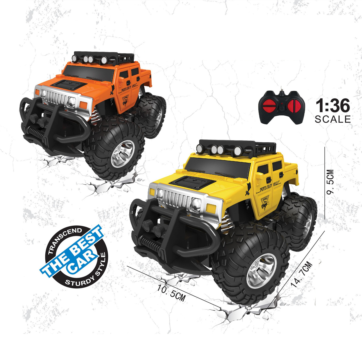 mini rc drift car 1: 36 Jeep Wrangler remote control car toys Spider-man superhero fighting car 4x4 high speed Off-Road Jeep