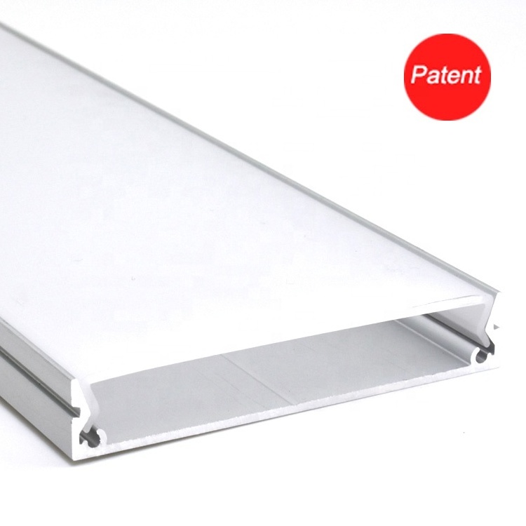 ultra thin led profile wide led extrusion profile for surface mounted