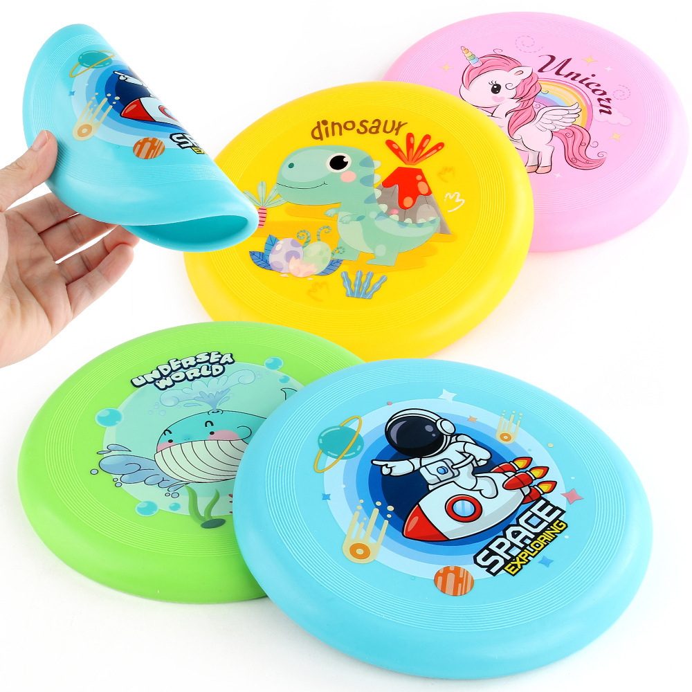 Wholesale Multi Size Soft Flying Disc Kids Outdoor Beach Toss Dunk Training Toys Summer Garden Flying Saucer Sport Toy