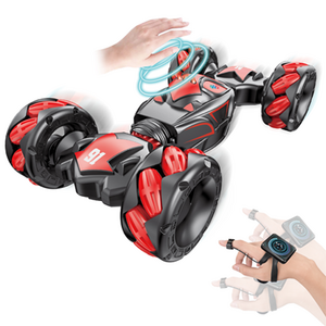 Creative Novelty Game Play Gesture Sensing Remote Control Twisting Car Deformation Drift Monster RC Stunt Car