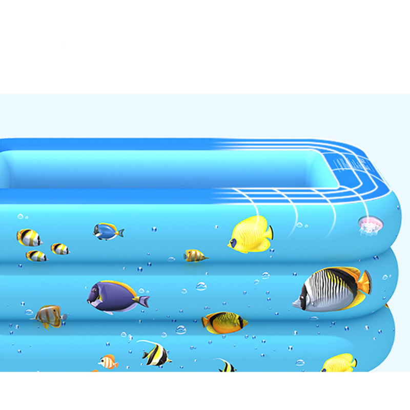 210*135*55cm Outdoor Multifunction Inflatable Swimming Pool large plastic inflatable Swimming Pool For Children And Adult