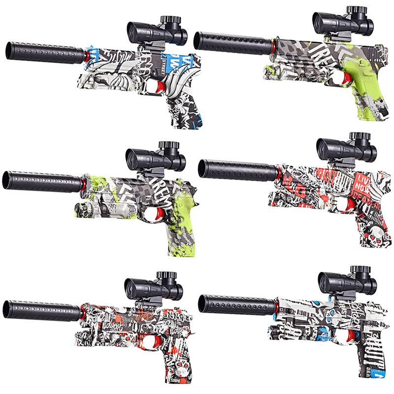 Best Seller Multi Style Electric Gel Blaster Gun Toys Kids Firing Gel Blaster Hydrogel Gun Outdoor Sports Toys Water Ball Guns