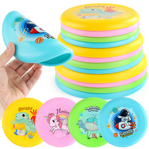 Wholesale Multi Size Soft Flying Disc Kids Outdoor Beach Toss Dunk Training Toys Summer Garden Flying Saucer Sport Toy