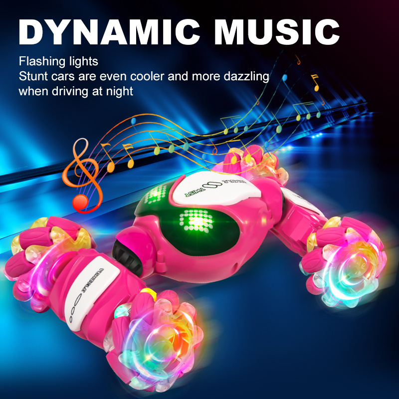 2.4G Remote Control Twist Car Toys Carro De Juguete RC Stunt Cars Toys Radio Control Spinning Drift Vehicle Toys