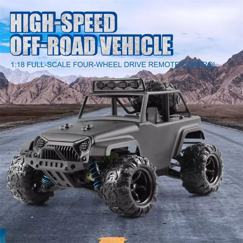 1:18 Radio Control High Speed Cars Toys 4WD Remote Control Off Road Cars Toy 2.4G Radio Control Climbing Vehicle Model Toys