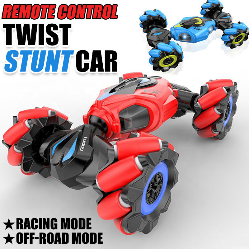 Deformation Stunt RC Twister Car Toys Funny Cool 2.4G Remote Control Twist Car Toys 360 Rotate Drift Radio Control Truck Toy