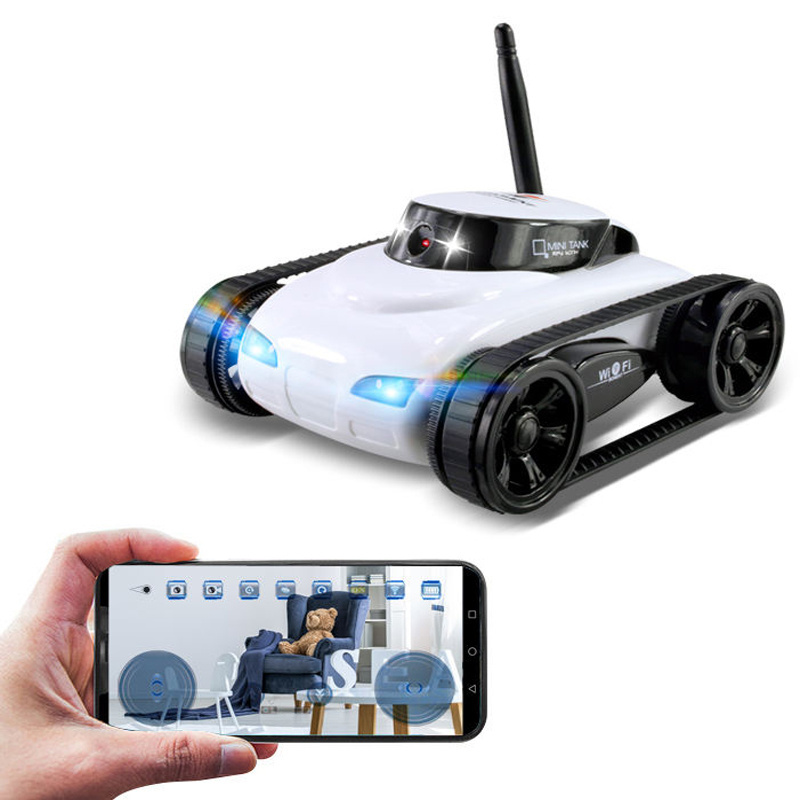 Funny Mini FPV RC Car With Camera WiFi Real-time Transmission Remote Control Camera Car Toy Radio Control Truck Toys