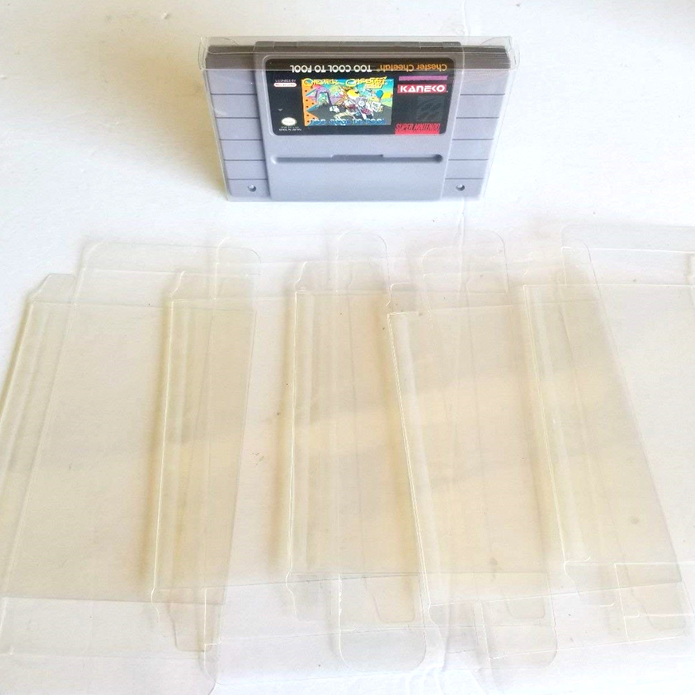 Clear case For Nintendo N64 game cart protect case 11.7*77*20MM