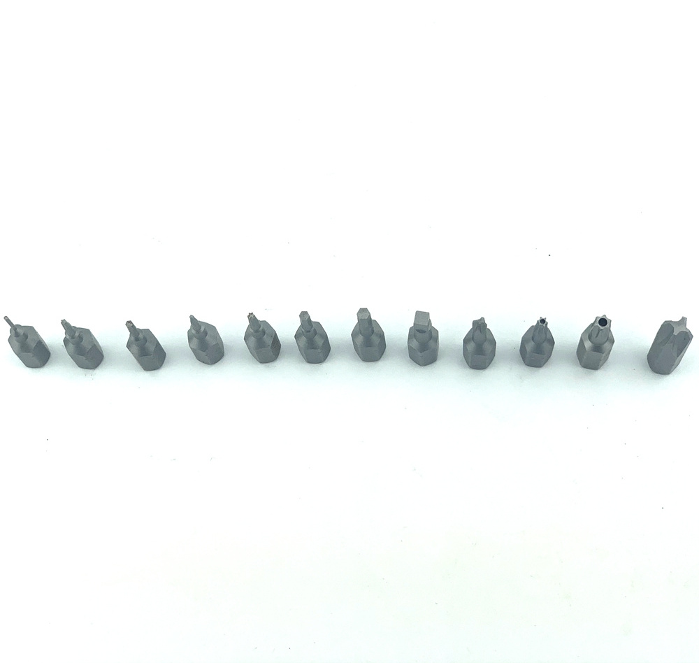 S2 material 1/4 hex shank torx drill bits T3/T4/T5/T6/T7/T8/T9/T10/T15/T20/T25/T27/T30/T35/T40