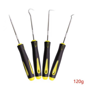 4pcs/set Durable Car Remover Tool Set Auto Car Pick And Hook Set O Ring Oil Seal Gasket Puller Remover Craft Hand Mechanic Tools