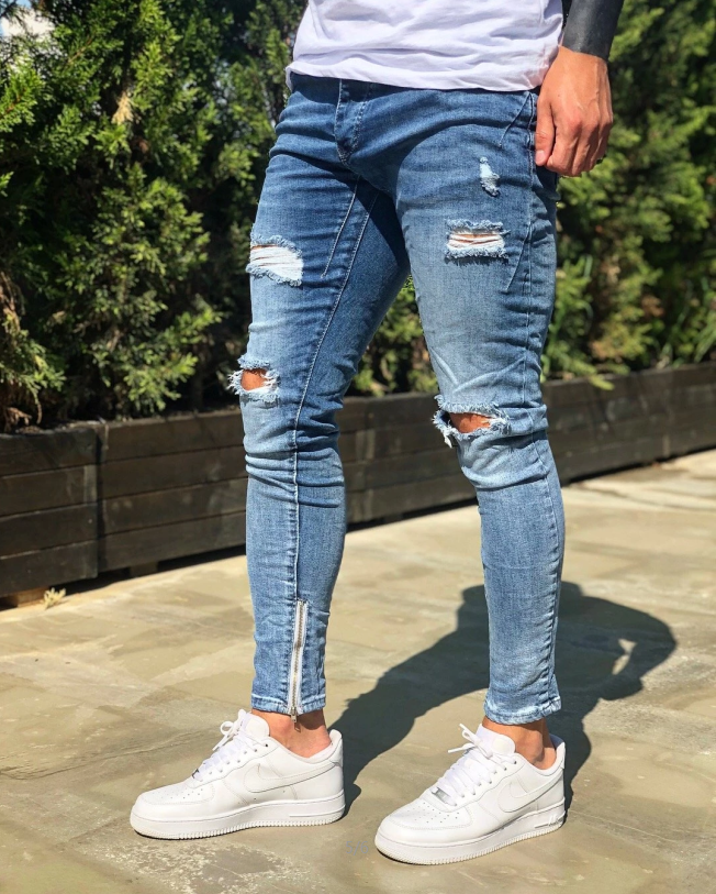 2022 big street wear large jeans pants men style brand boohooman boot cut jeans men  trausers , work crazy jeans for men