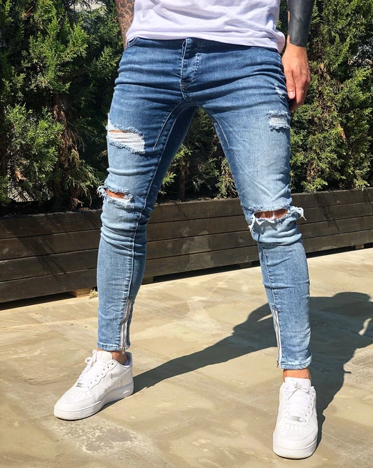 2022 big street wear large jeans pants men style brand boohooman boot cut jeans men  trausers , work crazy jeans for men