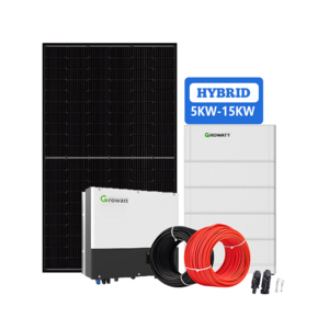 Residential Complete 5KW 8KW Solar Energy System 10 KW Hybrid  Solar Panel Power System For Home Full Set