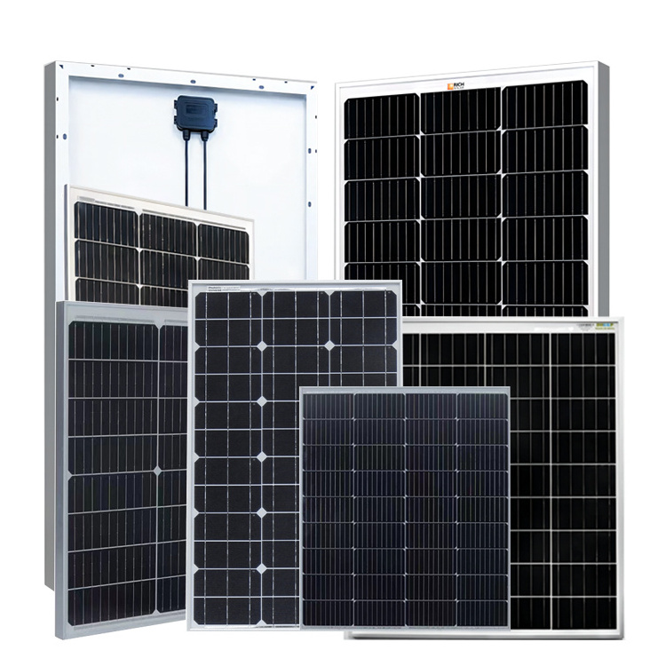 Small solar panels pv solar panel 100W 200W 300 watt custom solar panel price list