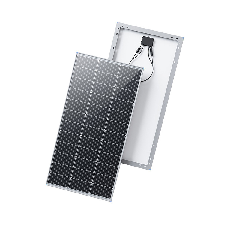 Small Solar Panel 166mm 182mm 210mm 20w 30w 40w 50w 100w 150w 180w 200w 250w 350w Potable with IP67 Junction Box