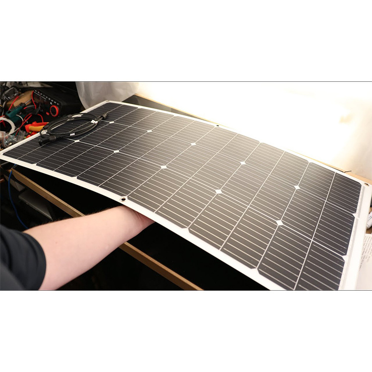 Good price solar power flexible panels 100w 180w  200w 33Cells flexible thin film solar panel for home solar energy system