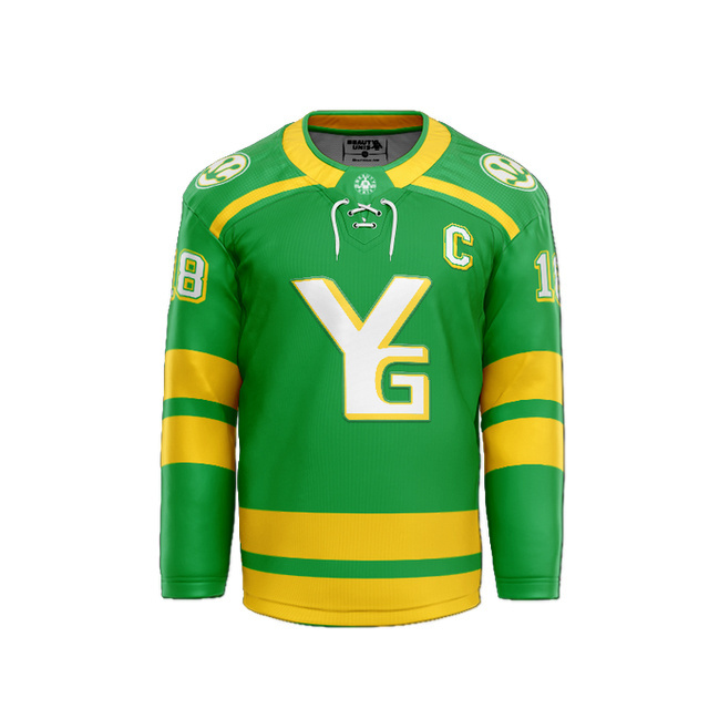 Unique Design Custom Hockey Jersey With Embroidery Tackle Twill Logo Name Numbers