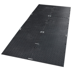 Drilling Rig Floor Road Mat 4 x 8 Plastic Ground Protection Mats for Trucks