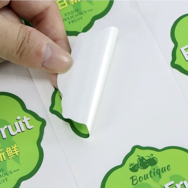 Wholesale Market Seasonal Fresh Fruit Labels Covered With Laser Film Universal Boutique Fresh Fruit Stickers