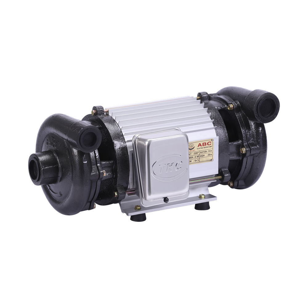 High Pressure 220 Voltage 1500W Centrifugal Pumps ABC 2-Head Deep Suction Pump 2HP For Water Distribution