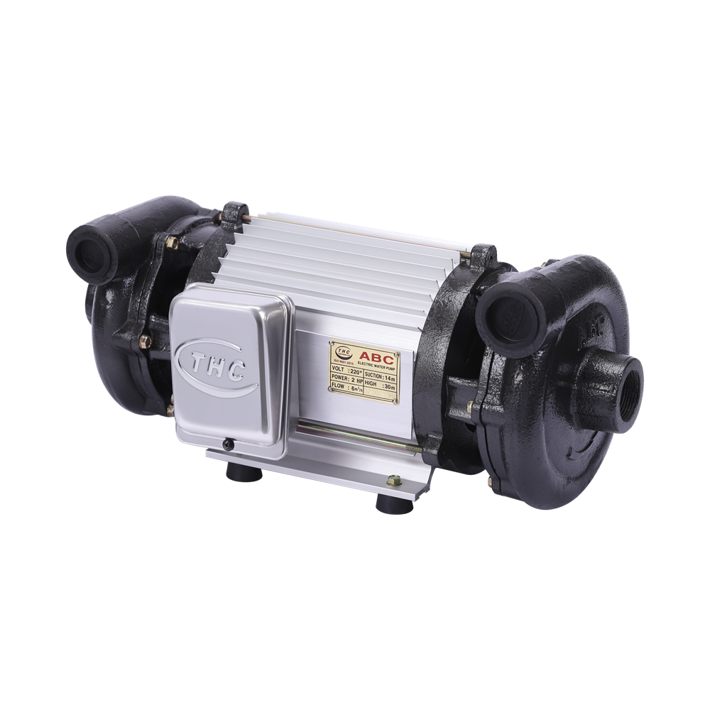 High Efficiency 1500W 220 Voltage 1500W Centrifugal Pumps ABC 2-Head Deep Suction Pump 2HP For Water Distribution