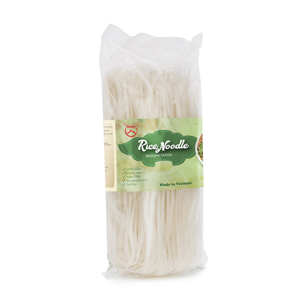 Best Quality OEM Custom Vietnamese Pho Tuoi Dried White Rice Noodle Vermicelli In Bulk For Sale