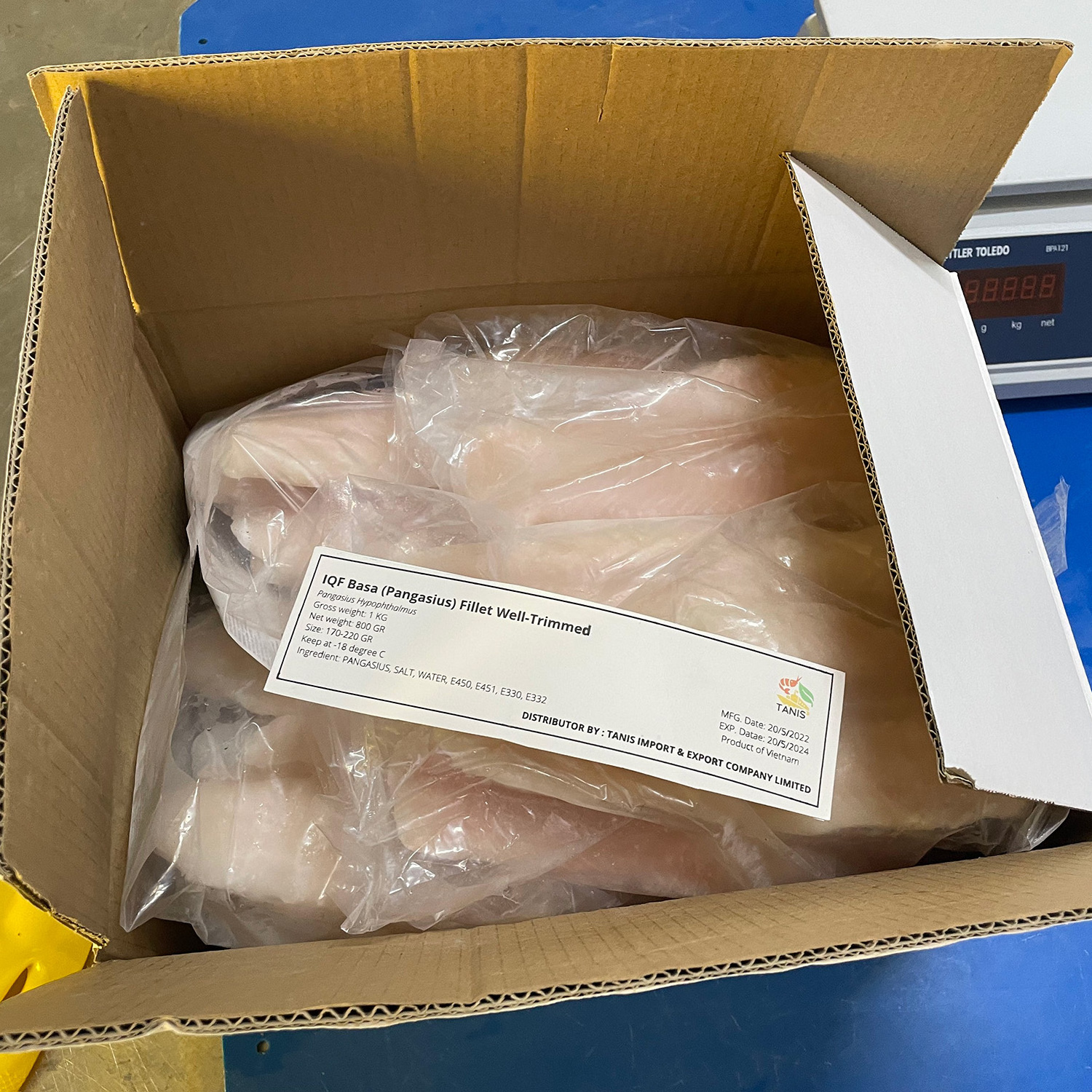 IQF basa fillets from vietnam 10kg packing in Vietnam Wholesale original price pangasius/ tra fish/ swai/ suchi