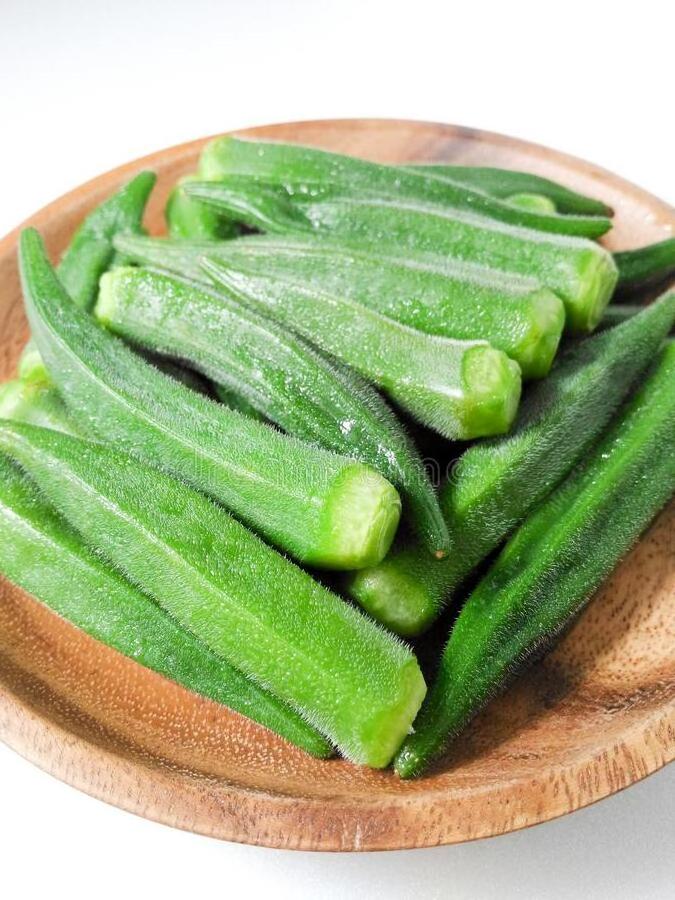 Vacuum Pack Natural Frozen Vegetables Convenient Fresh IQF Original Frozen Okra