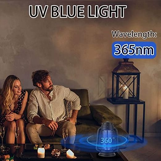 18W Led portable lamp Mosquito Killer Lamp Waterproof 4200V Fly Insect Trap Mosquito Zapper Bulb Electric Bug Zapper for Outdoor